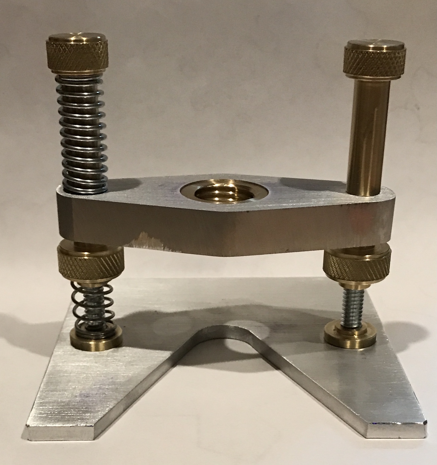 The rotary tool jig assembled in its final form.